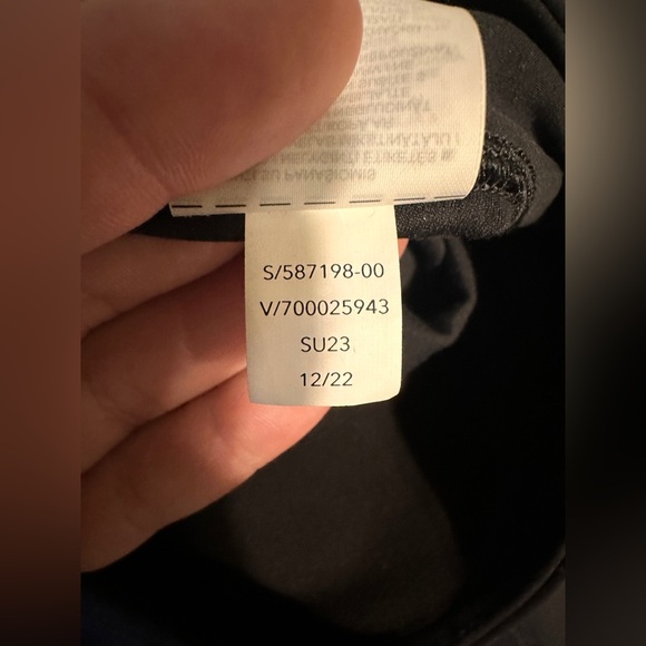 Athleta Elation Wide Leg Crop Pants size small black - Picture 6 of 6